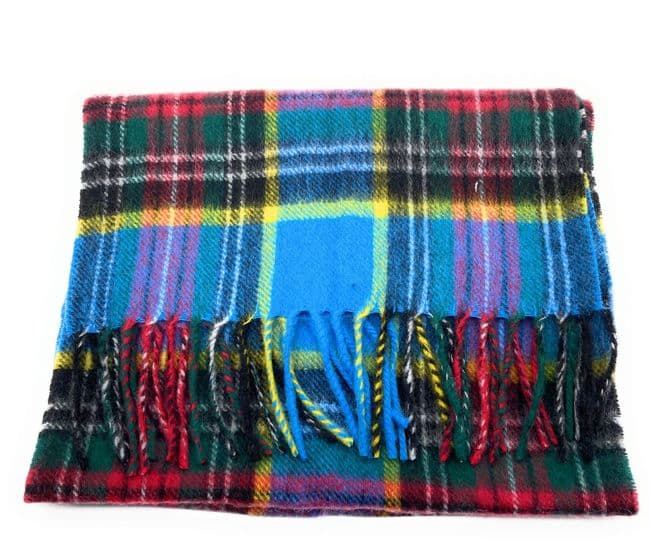 Pure Cashmere MacBeth Tartan Scarf