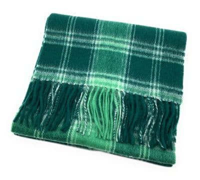 Pure Cashmere MacDonald Lord of The Isles Tartan Scarf