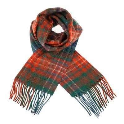 Pure Cashmere Wilson Ancient Tartan Scarf