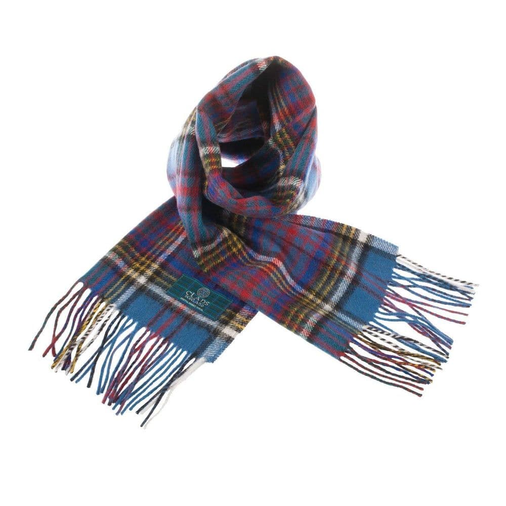 Pure Lambswool Anderson Modern Tartan Scarf