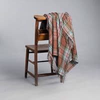 Anderson Weathered Tartan Lambswool Rug | Scottish Blanket