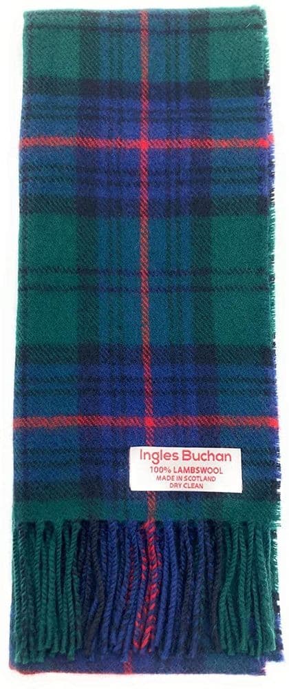 Pure Lambswool Armstrong Tartan Scarf - Made in Scotland