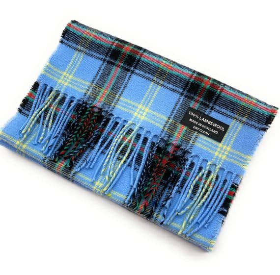Bell of the Borders Pure Lambswool Tartan Scarf