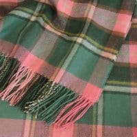Bruce of Kinnaird Antique Tartan Rug | Lambswool Blanket