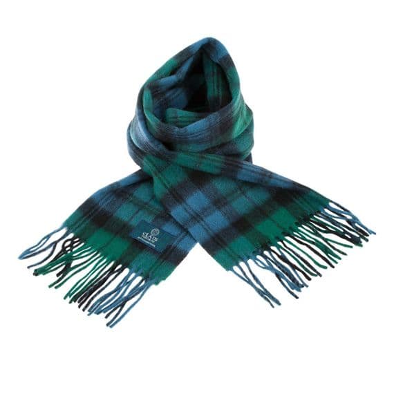 Campbell Clan Ancient Pure Lambswool Tartan Scarf