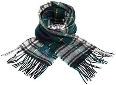 Pure Lambswool Campbell Dress Tartan Scarf | Made in Scotland