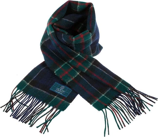 Pure Lambswool Colquhoun Tartan Scarf