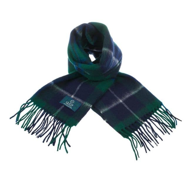 Pure Lambswool Douglas Modern Tartan Scarf