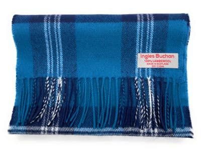 Pure Lambswool Earl of St Andrews Modern Tartan Scarf | Made in Scotland