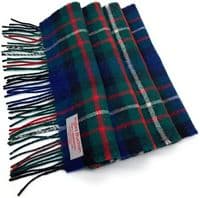 Ferguson Pure Lambswool Scottish Tartan Scarf