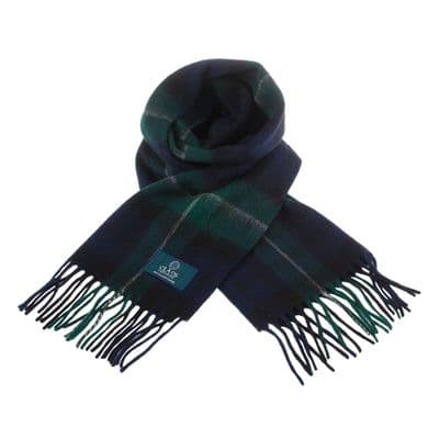 Pure Lambswool Forbes Tartan Clan Scarf | Made in Scotland