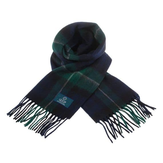 Forbes Pure Lambswool Scottish Tartan Clan Scarf