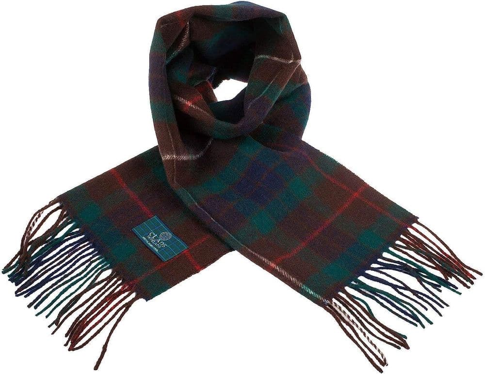Pure Lambswool Fraser hunting Tartan Scarf