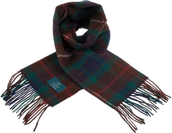 Fraser Hunting Pure Lambswool Scottish Tartan Scarf