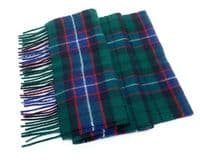 Galbraith Modern Pure Lambswool Scottish Tartan Scarf