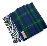 Gordon Pure Lambswool Scottish Tartan Scarf