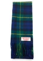 Gordon Pure Lambswool Scottish Tartan Scarf