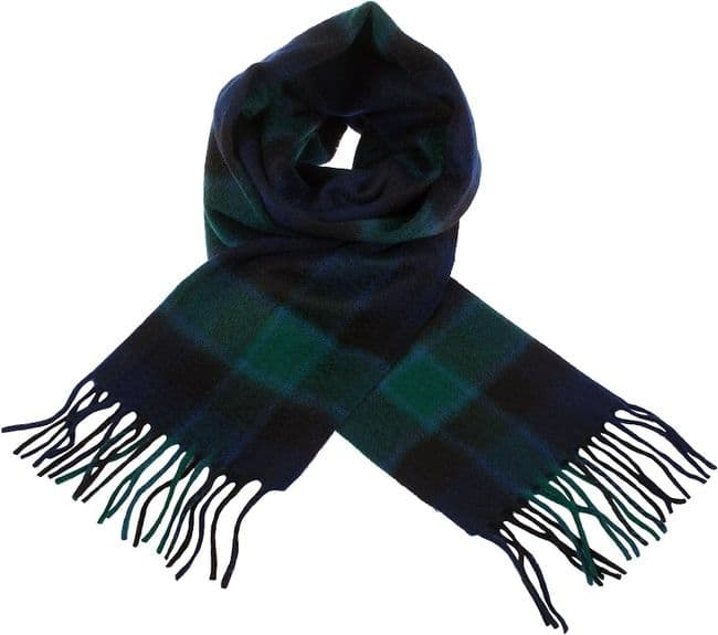 Pure Lambswool Graham of Menteith tartan scarf