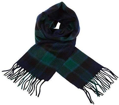 Pure Lambswool Graham of Menteith Tartan Scarf -Made in Scotland