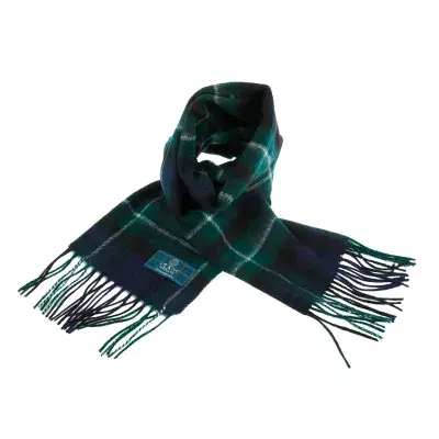 Pure Lambswool Graham of Montrose Tartan Scarf | Made in Scotland