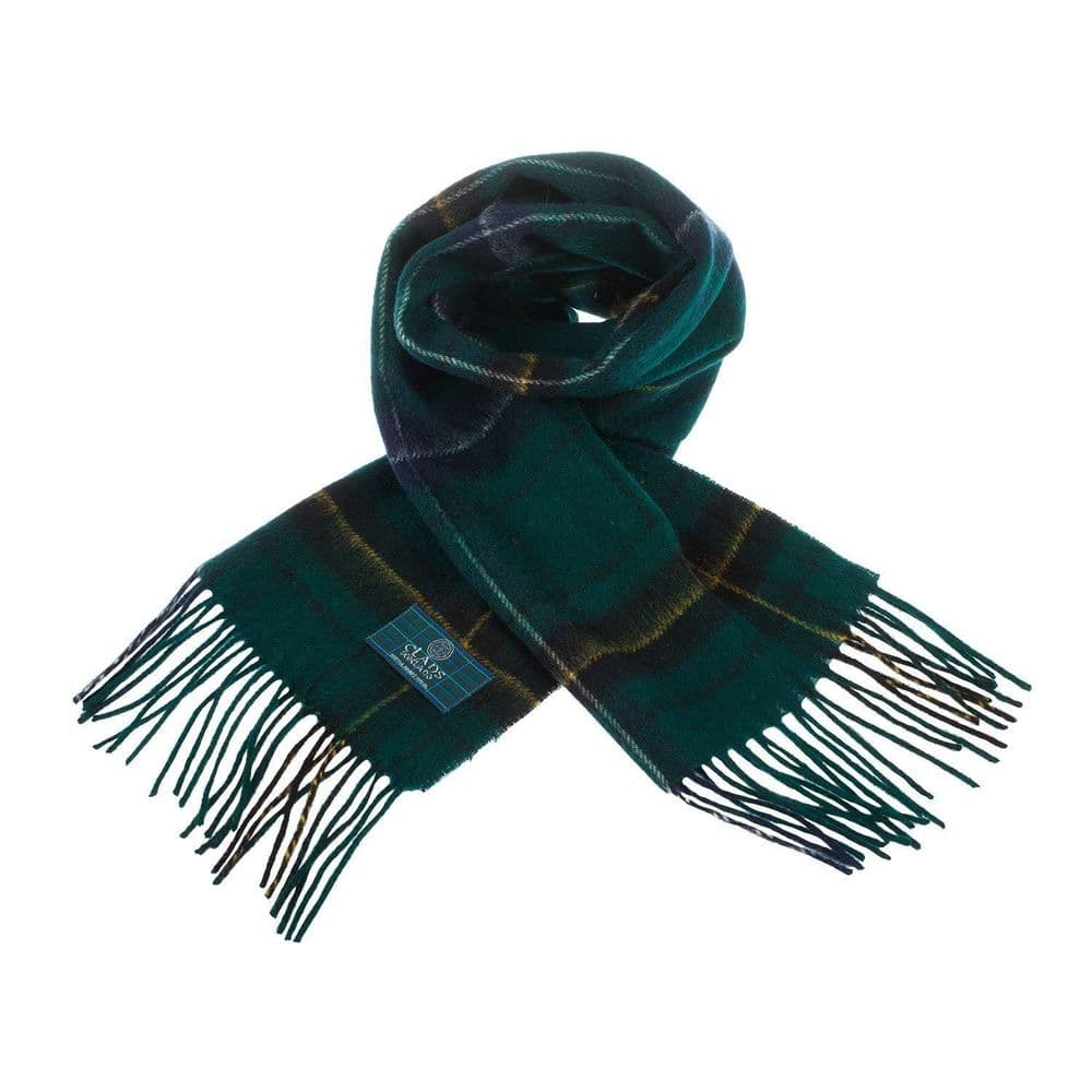 Pure Lambswool Henderson Tartan Clan Scarf