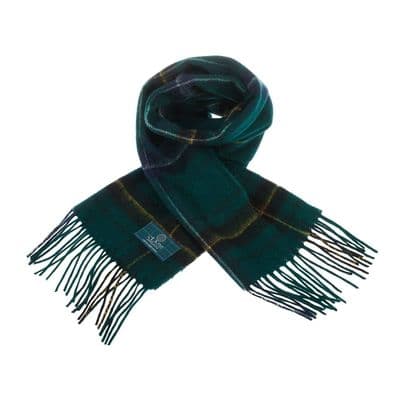 Pure Lambswool Henderson Tartan Clan Scarf | Scottish Tartan