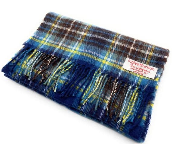 Holyrood Tartan Lambswool Scarf | Ingles Buchan Scotland
