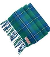 Irvine Tartan Lambswool Scarf | Ingles Buchan Scotland
