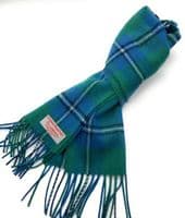 Irvine Tartan Lambswool Scarf | Ingles Buchan Scotland
