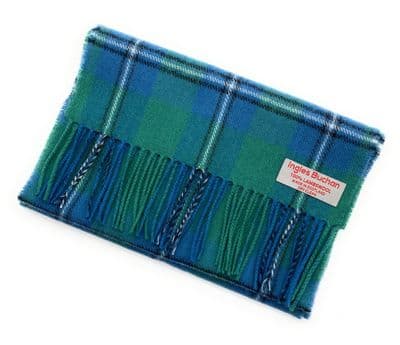 Pure Lambswool Irvine Tartan Scarf | Made in Scotland