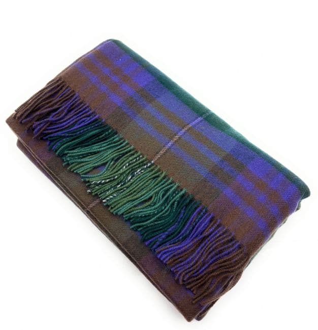 Pure Lambswool Isle of Skye Tartan Cape Made in Scotland