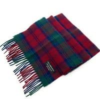 Pure Lambswool Lindsay Tartan Scarf | Made in Scotland