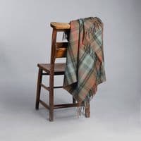 Lochcarron Hunting Weathered Tartan Rug | Lambswool Blanket