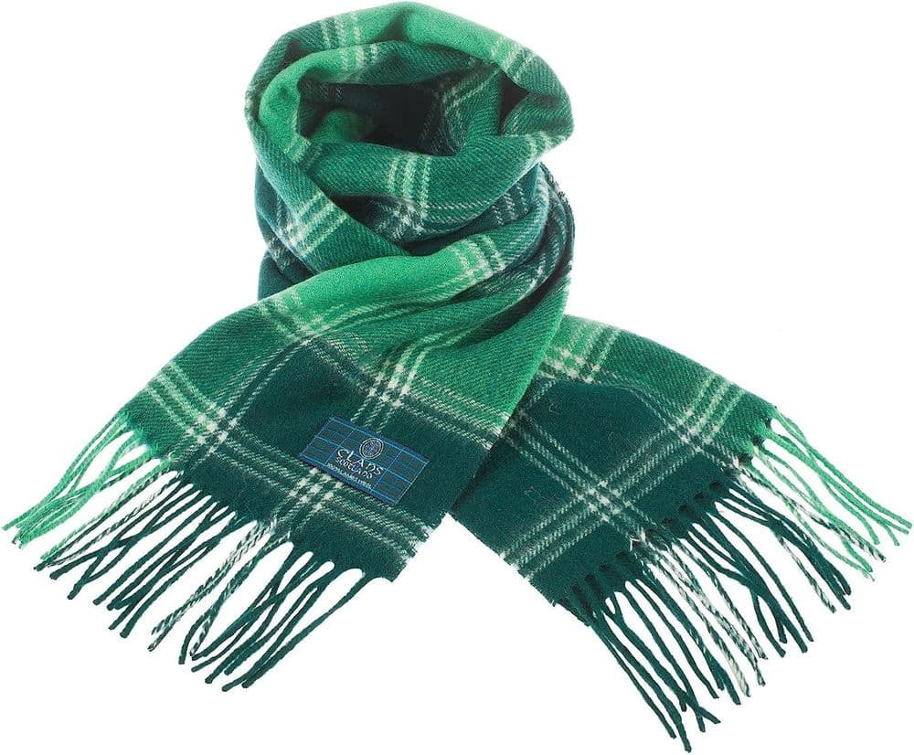 Pure Lambswool MacDonald Lord of The Isles Tartan Unisex Scarf