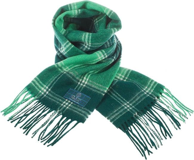 Pure Lambswool MacDonald Lord of The Isles Tartan Unisex Scarf