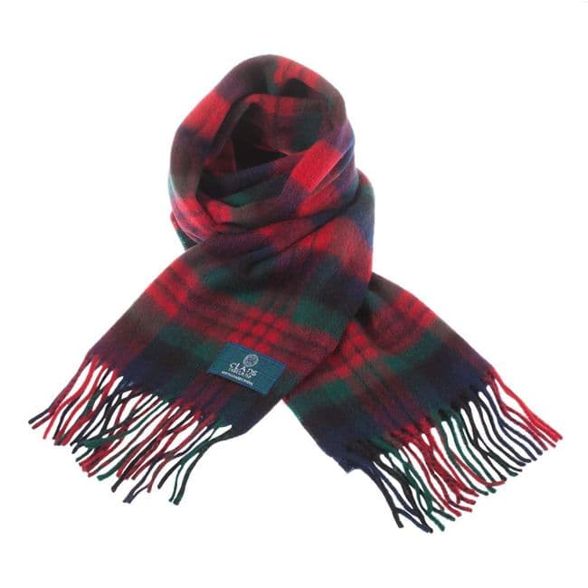 Pure Lambswool MacDuff Tartan Clan Scarf
