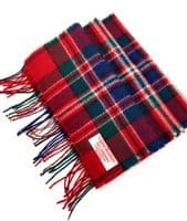 Pure Lambswool MacFarlane Tartan Scarf | Made in Scotland