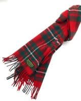 Pure Lambswool MacGregor Tartan Scarf | Made in Scotland