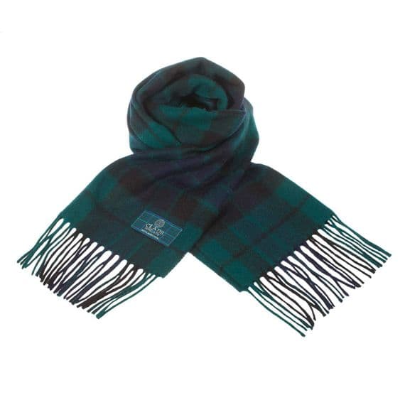 Pure Lambswool Mackay Modern Tartan Clan Scarf