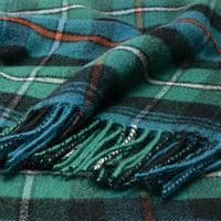 MacKenzie Ancient Tartan Rug | Pure Lambswool Blanket