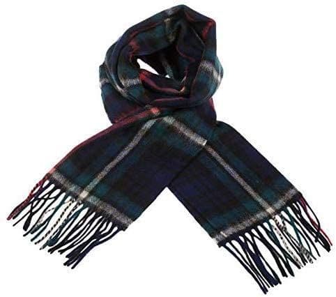 Pure Lambswool MacKenzie Modern Tartan Clan Scarf