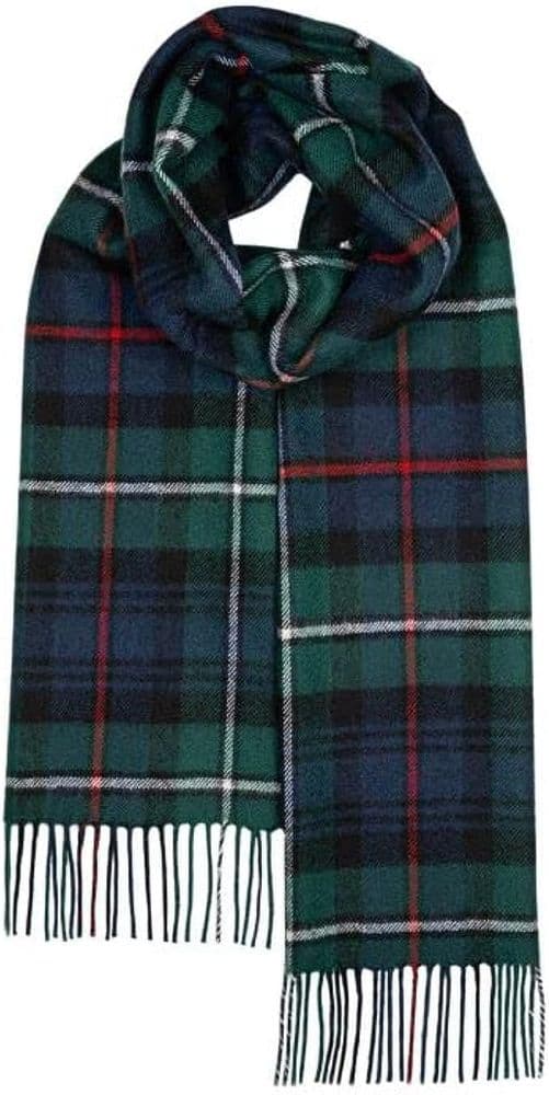Pure Lambswool MacKenzie Tartan Scarf - Made in Scotland