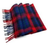 Pure Lambswool MacLachlan Tartan Scarf | Made in Scotland