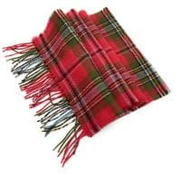 Pure Lambswool MacLean of Duart Muted Tartan Scarf