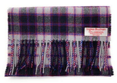 Pure Lambswool MacPherson Hunting Modern Tartan Scarf | Made in Scotland