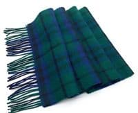 Pure Lambswool Marshall Tartan Scarf | Made in Scotland