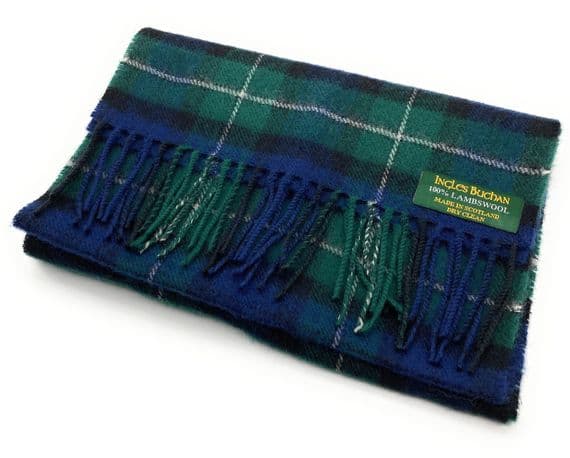 Forbes Pure Lambswool Scottish Tartan Scarf