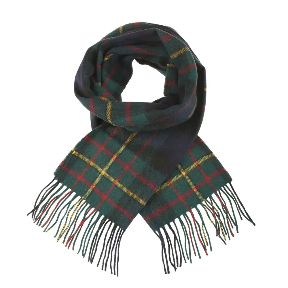 Pure Lambswool Scottish MacLaren Tartan Clan Unisex Scarf