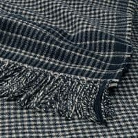 Pure Lambswool Shepherd Emsket Check Tartan Rug/Blanket - Made in Scotland