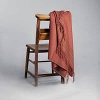 Pure Lambswool Shepherd Moorit Check Rug/Blanket - Made in Scotland